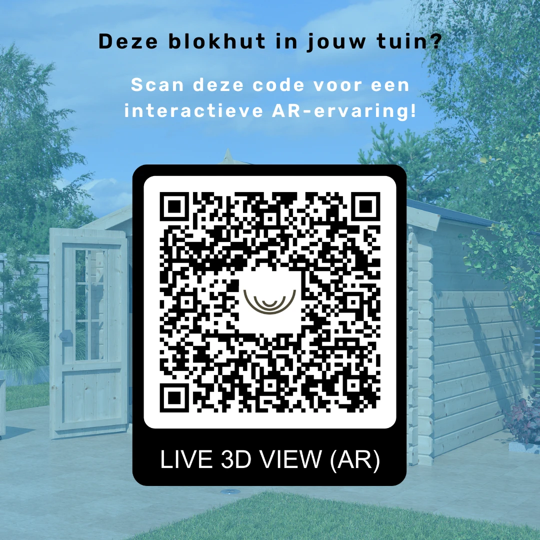 Woodlands Blokhut Gloucester XL Groen Geïmpregneerd 880 x 295 cm - Afbeelding 9